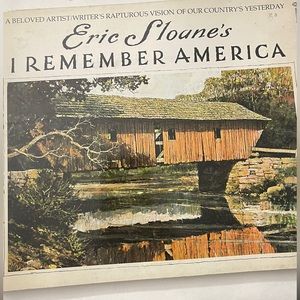 Vintage Book - Eric Sloane's I Remember America